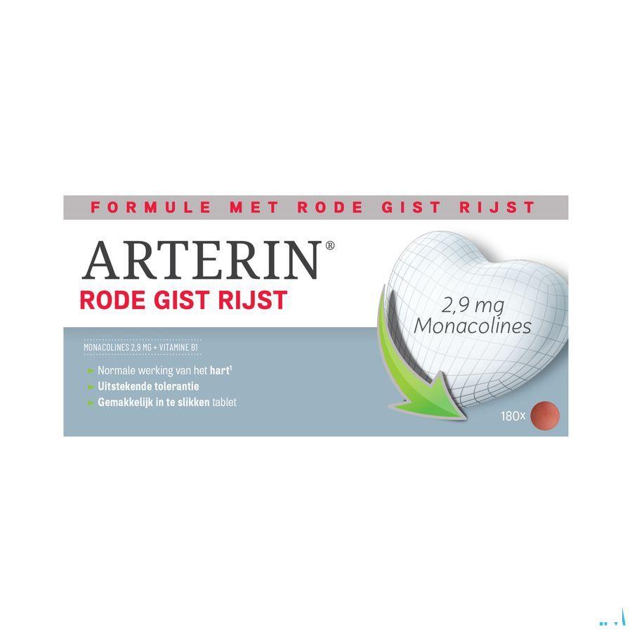 Arterin Levure Rouge Riz Comp 180  -  Perrigo