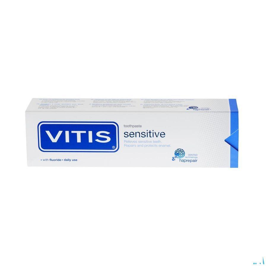 Vitis Sensitive Tandpasta 75 ml 32352  -  Dentaid
