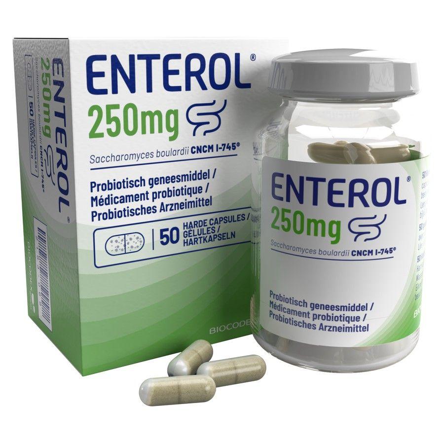 Enterol 250 mg Capsule Harde Dur 50 X 250 mg