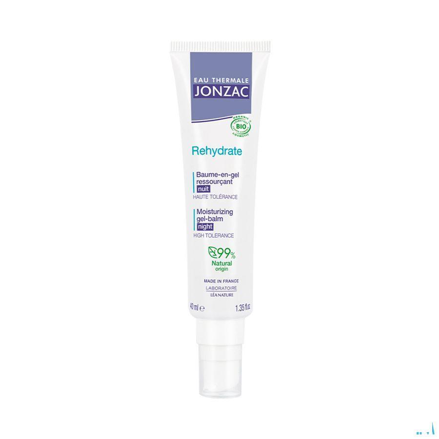 Jonzac Rehydrate+ Baume Gel Nuit H2O 40 ml  -  Natur'Inov