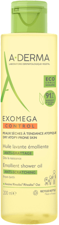 Aderma Exomega Control Olie Emolierend Tube 200 ml  -  Aderma