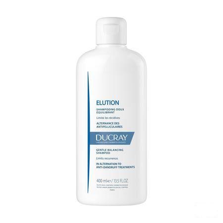 Ducray Elution Sh Zacht Evenwichtherstel. 400 ml 