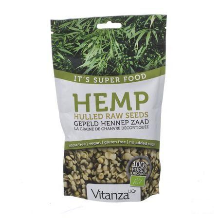 Vitanza Hq Superfood Hemp Raw Seeds Bio 200 gr  -  Yvb