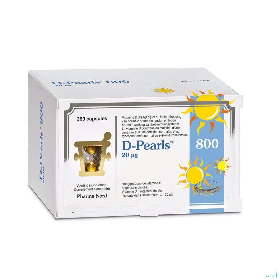 D-pearls 800 Capsule 360  -  Pharma Nord
