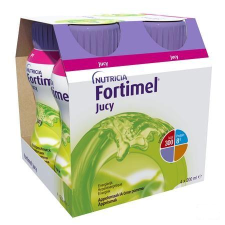 Fortimel Jucy Appelsmaak 4X200ml 155546