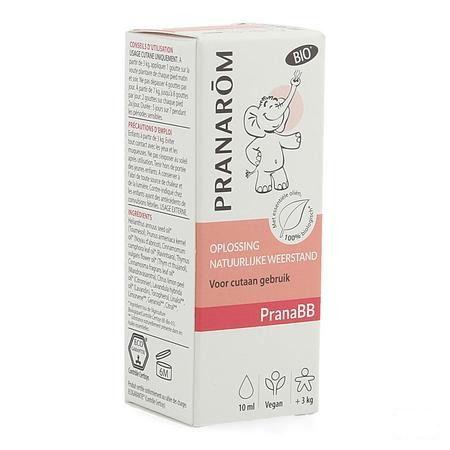 Pranabb Bio Opl. Natuurlijk.Weerstand Uitwend.10 ml  -  Pranarom