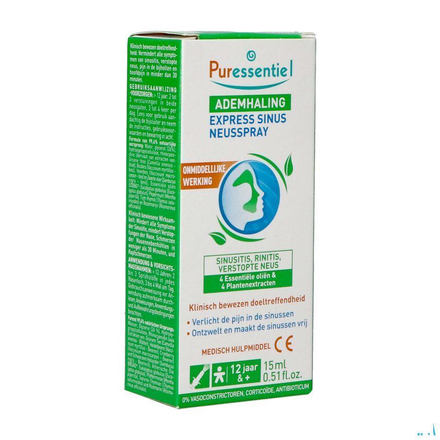 Puressentiel Respi Sinus E x pres.Spray Nas.Bio 15 ml