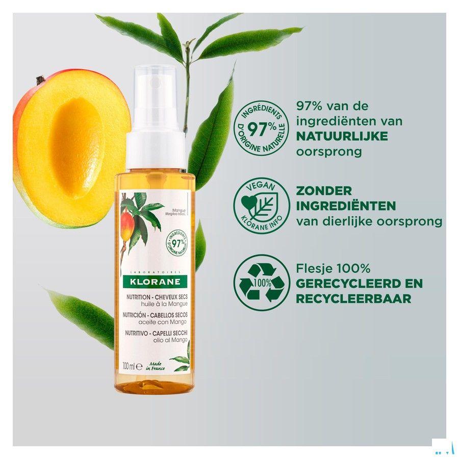 Klorane Capilaire Olie Mango 100 ml