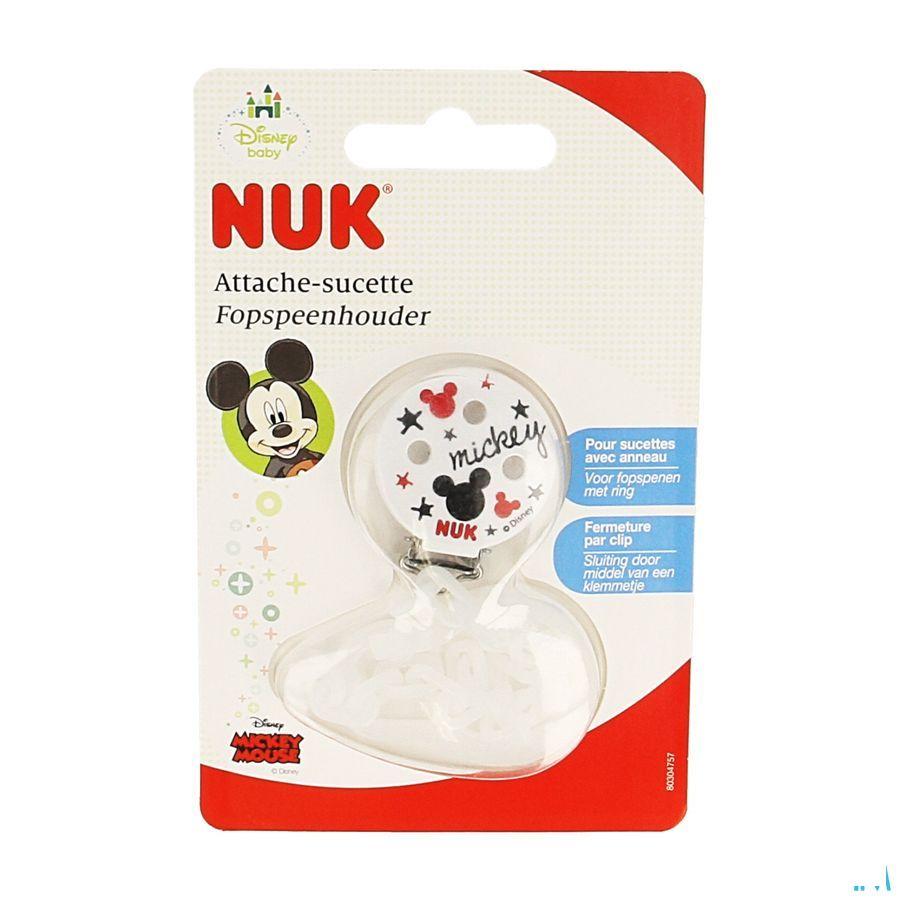 Nuk Attachesucette Chainette Mickey  -  Eureka Pharma