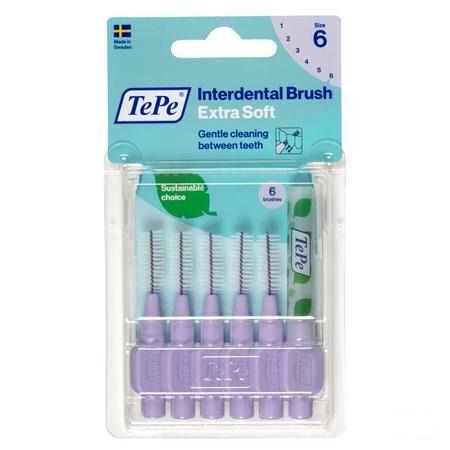 Tepe Interdental Brush 1,1mm Purple X-soft 6