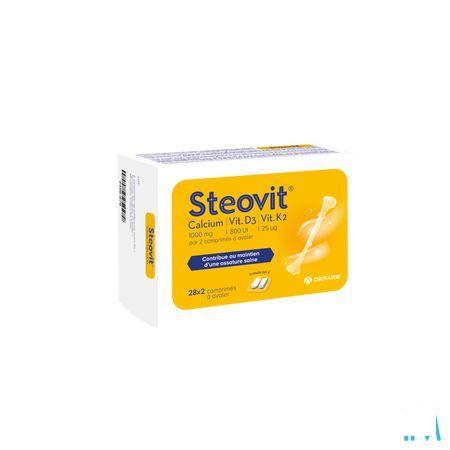 Steovit Calcium/Vitd3/Vit K2 1000Mg/880Iu Comp2X28  -  Orifarm Healthcare