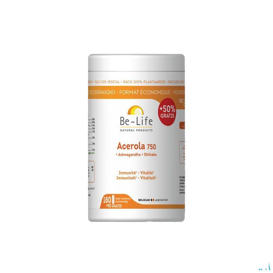 Acerola 750 Be Life Caps 270  -  Be-Life