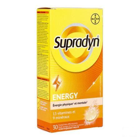 Supradyn Energy Bruistabletten 30  -  Bayer