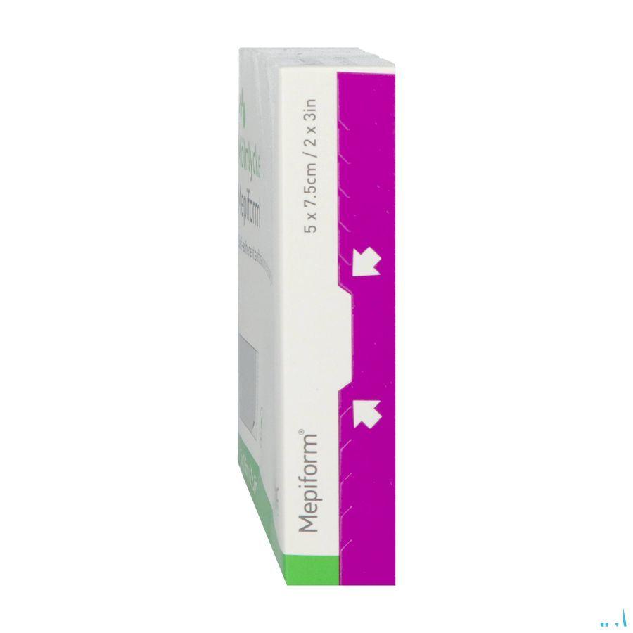 Mepiform Verband Adhesive Litteken Ster 5x 7,5cm 5 293200  -  Molnlycke Healthcare