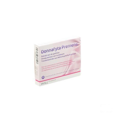 Donnafyta Premens Filmomhulde Tabletten 30 X 20 mg  -  Will Pharma