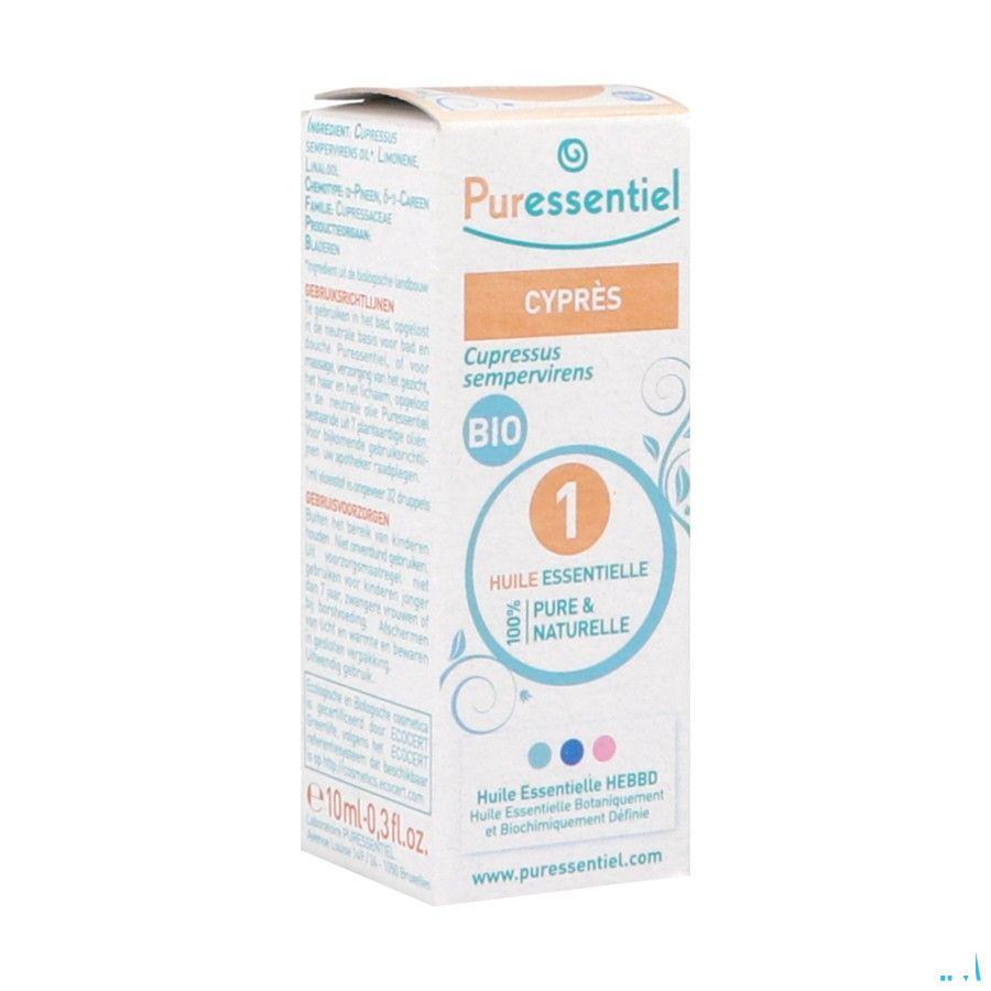 Puressentiel Eo Cipres Bio Expert Essentiele Olie 10 ml  -  Puressentiel