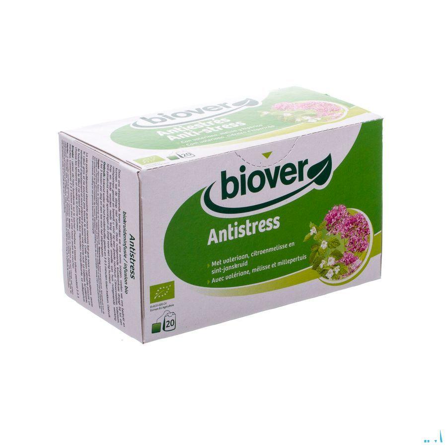 Biokruideninfusie Anti Stress Zakje 20  -  Biover