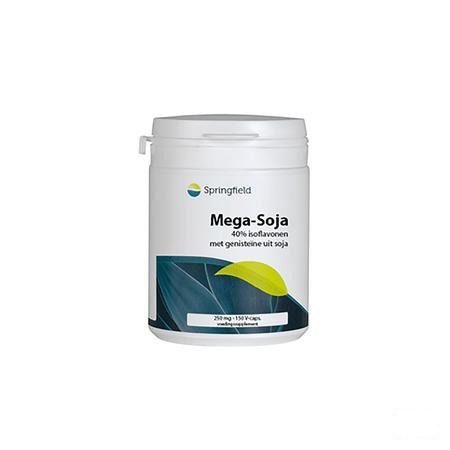 Mega Soja 40% Isoflav.250 mg Springfield V-Capsule 150  -  Springfield Nutraceuticals