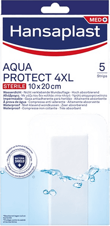 Hansaplast Aqua Protect 4 xl Strips 5