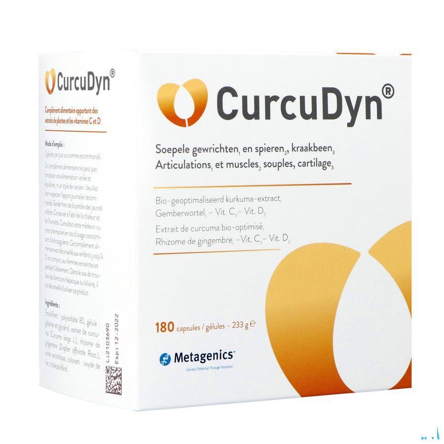 Curcudyn Capsule 180 19387  -  Metagenics