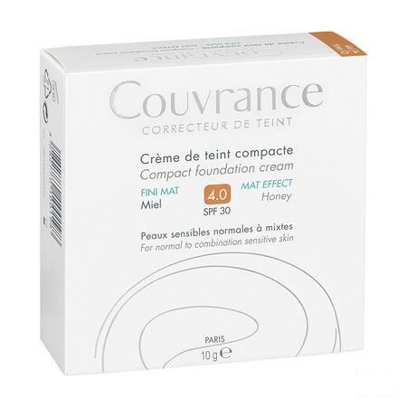 Avene Couvrance Creme Teint Tablettenoil-fr. 04 Miel 10 gr  -  Avene