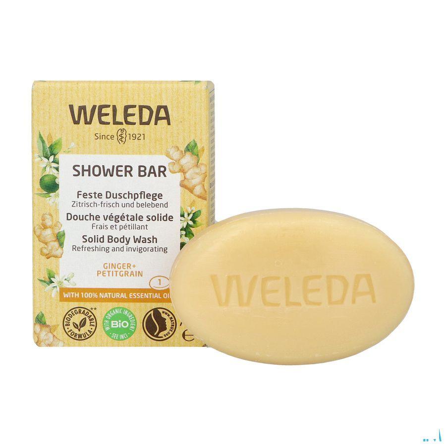 Weleda Shower Bar Gember + Petit Grain 75 gr