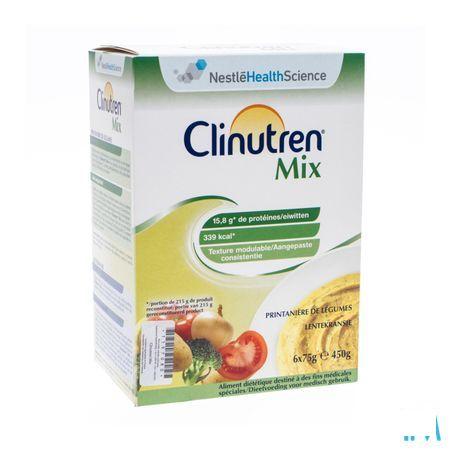 Clinutren Mix Groene Groenten Zakje 6x75 gr  -  Nestle