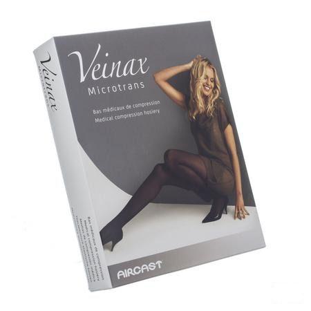 Veinax Kniekous Microfibre 2 Lang Zwart Maat 3