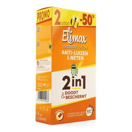 Elimax Lotion Tegen Luizen 2x100 ml