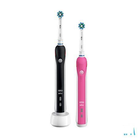 Oral B Pro 2950 Duo Tandenborstel Elec. Black+Pink