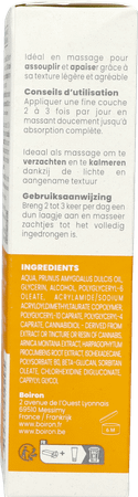 Cbd Gel Creme Assouplissant & Apaisant 120 gr Boiron