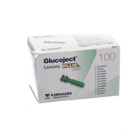 Glucoject Lancets Plus 33g 100 44121  -  Menarini