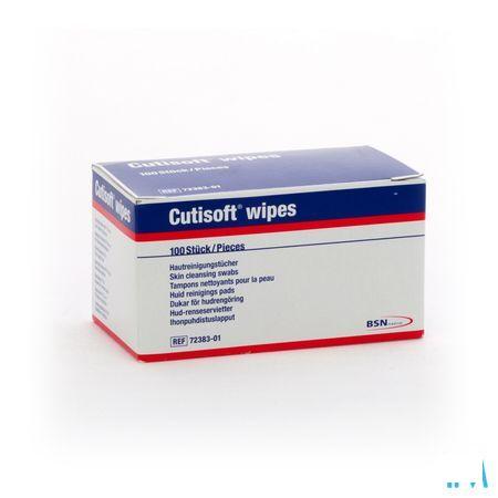 Cutisoft Wipes Skin Cleansing Swabs 100 7238301