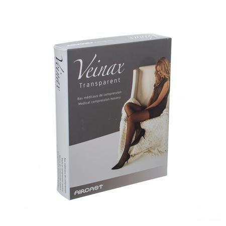 Veinax Collant Transparent 2 Long Noir Taille 5