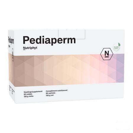 Pediaperm Poeder Zakjes 60x2,5 gr  -  Nutriphyt