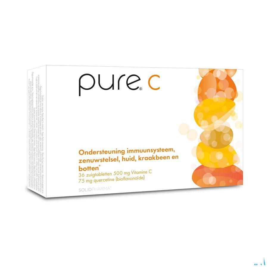 Pure C Comprimes A Sucer 36  -  Solidpharma