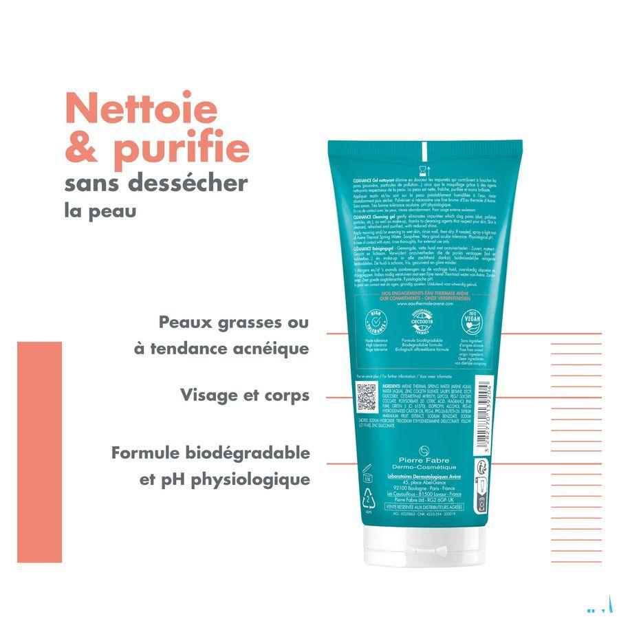 Avene Cleanance Reinigende Gel Tube 200 ml  -  Avene