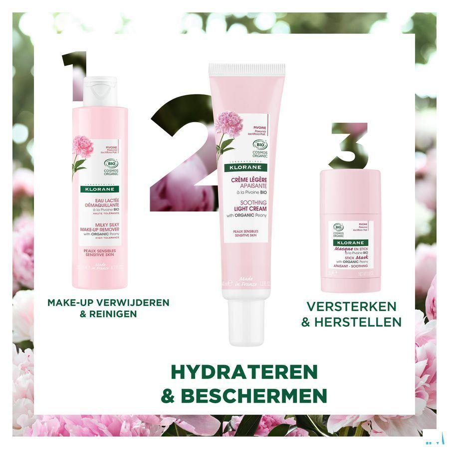 Klorane Gezicht Lichte Cr Pioenroos Bio 40 ml