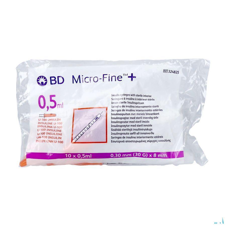 Bd Microfine+ Ins.Spuit 0,5  ml 30G 8,0Mm 10 324825