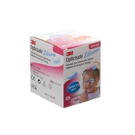 Opticlude 3m Silicone Eye Patch Girl Mini 50  -  3M