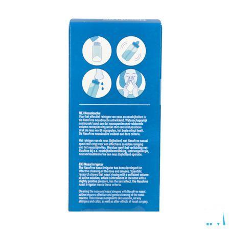 Nasofree Neusdouche Fl + 4 Zakjes