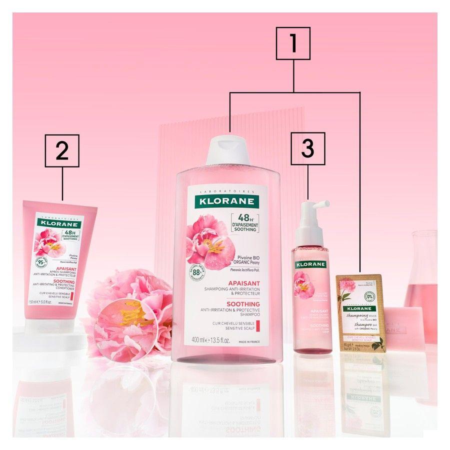 Klorane Capil. Sh Pioenroos Bio 400 ml