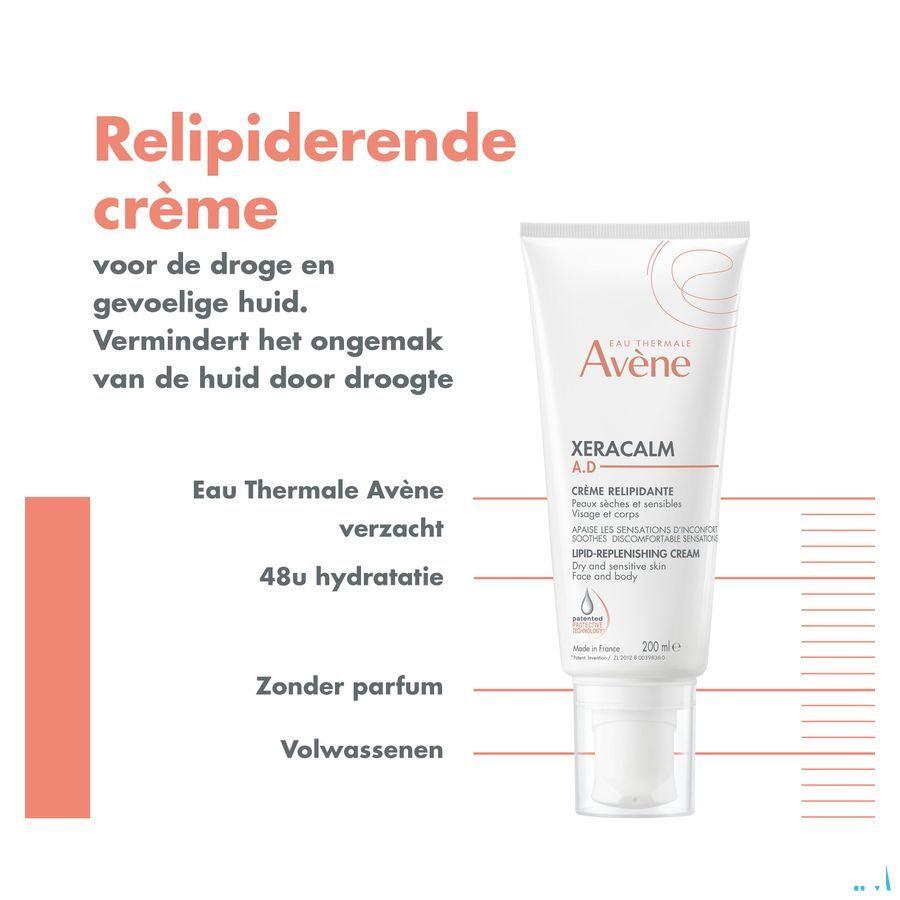 Avene Xeracalm A.D. Creme Relipiderend 200 ml