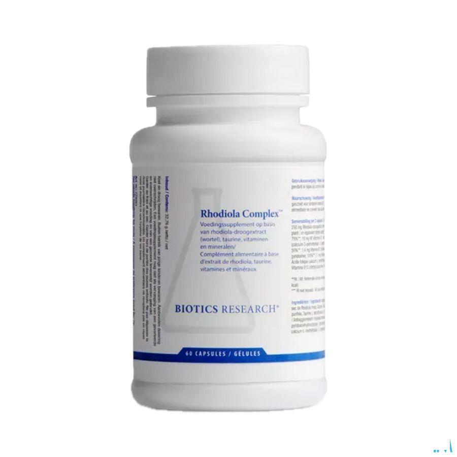 Biotics Rhodiola Complex 60 gélules  -  Energetica Natura