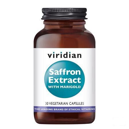 Viridian Saffron Extract Marigold V-Capsule 30  -  Solgar Vitamins