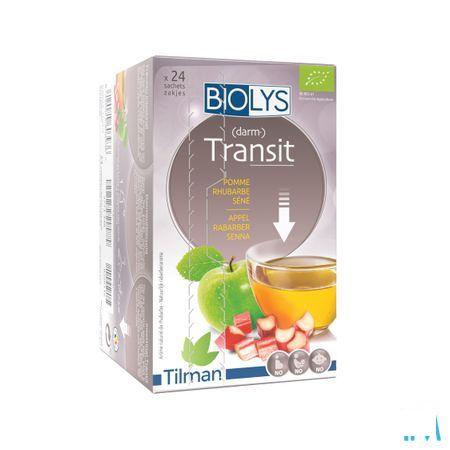 Biolys Appel Rabarber Senna Zakjes 24  -  Tilman