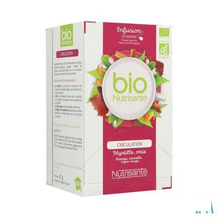 Infusie Bio Bloedsomloop Zakje 20  -  Nutrisante