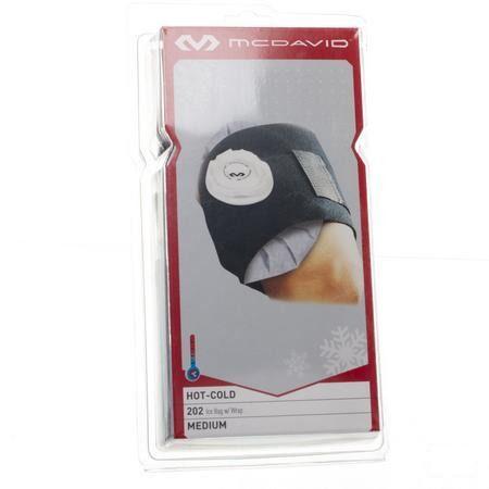 Mcdavid Ice Bag Wrap Regular 9cm Black 202