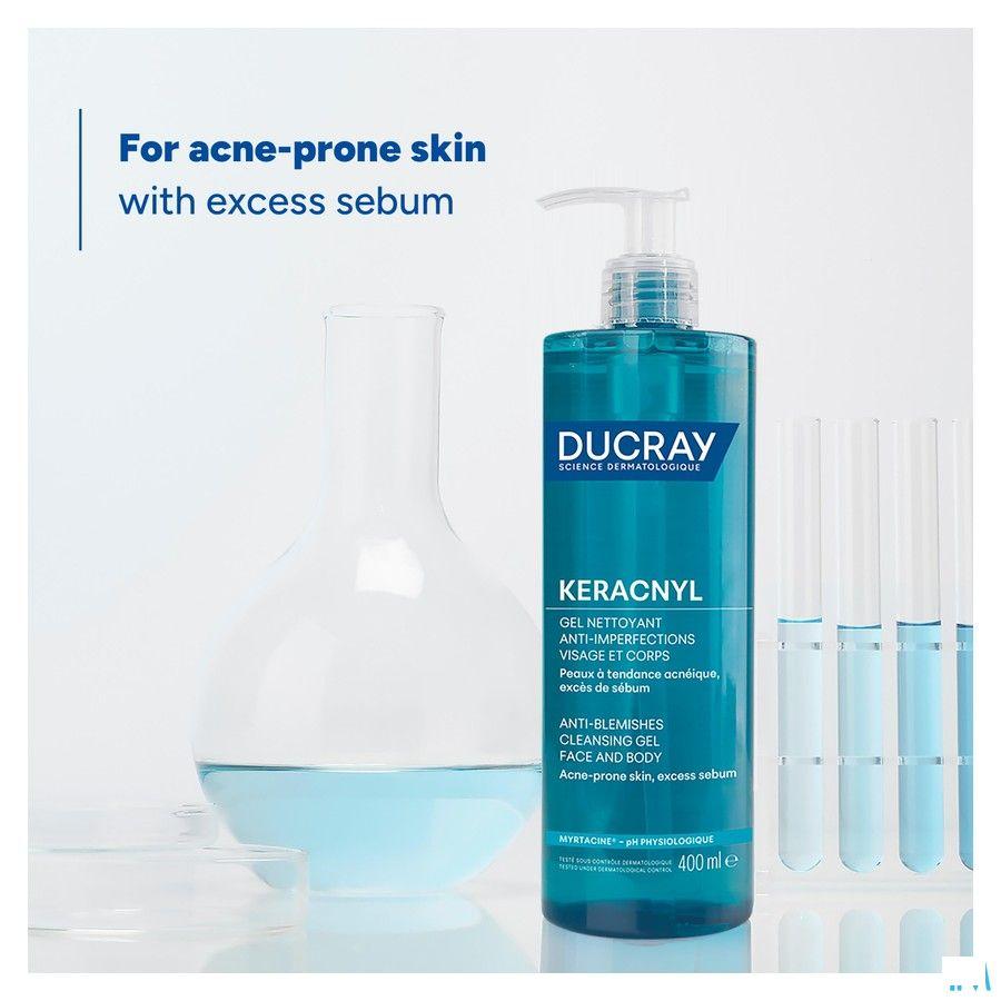 Ducray Keracnyl Schuimende Gel 400 ml  -  Ducray Benelux
