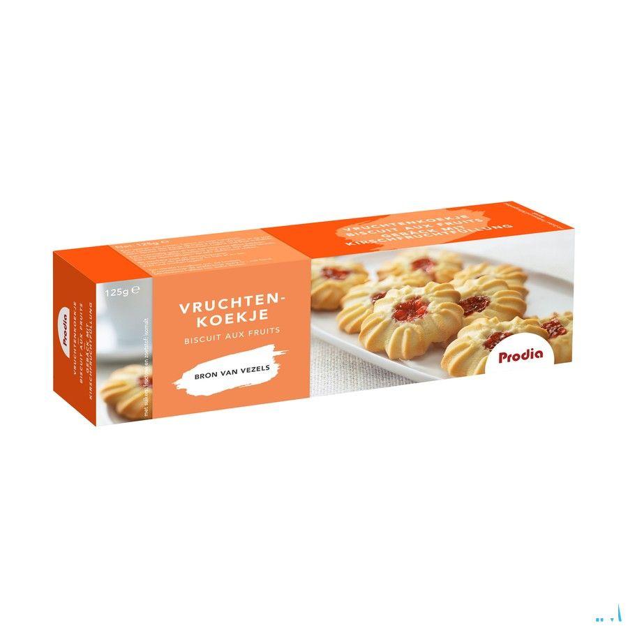 Prodia Biscuit Fruits + Edulcorant 125 gr 6265  -  Revogan